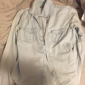 Denim Button Down Shirt